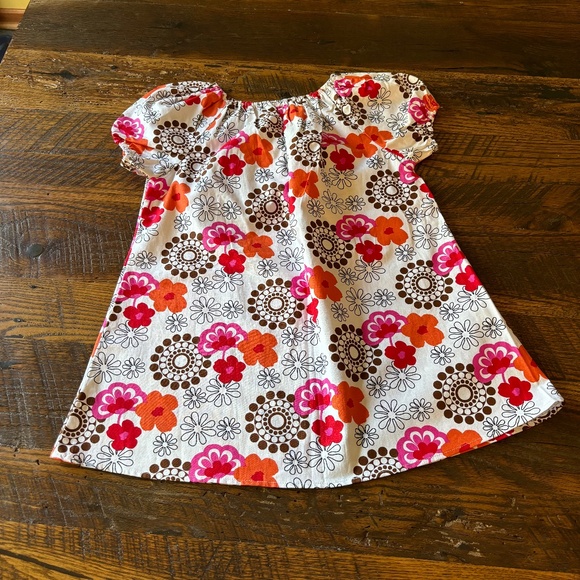 Girls Floral Tunic Top in a sweet retro floral print - size 12 - LIKE NE… - Picture 4 of 6